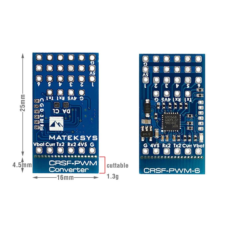 Matek CRSF untuk PWM Converter - Tbs Fpv Crossfire ulasan dan harga