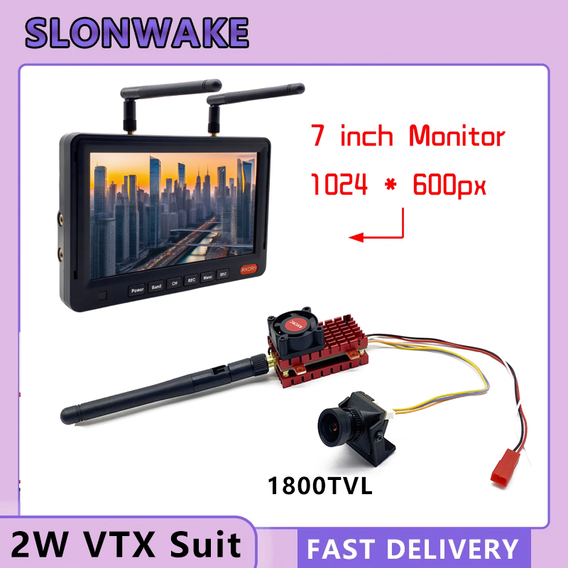 SLONWAKE 5.8G 2W VTX FPV Kamer - Drone Racing Camera ulasan dan harga
