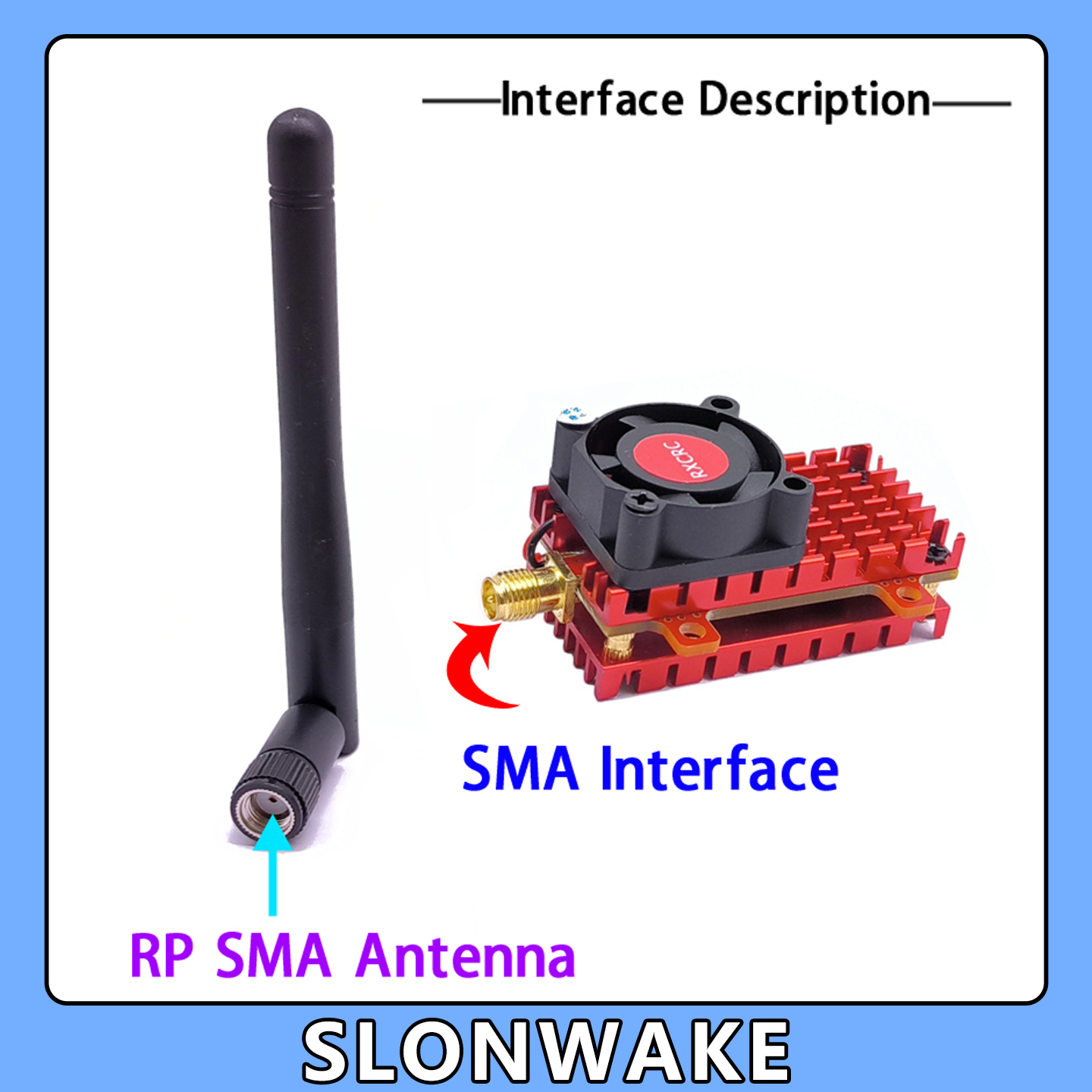 SLONWAKE 5.8G 2W VTX FPV Kamer - Drone Racing Camera ulasan dan harga