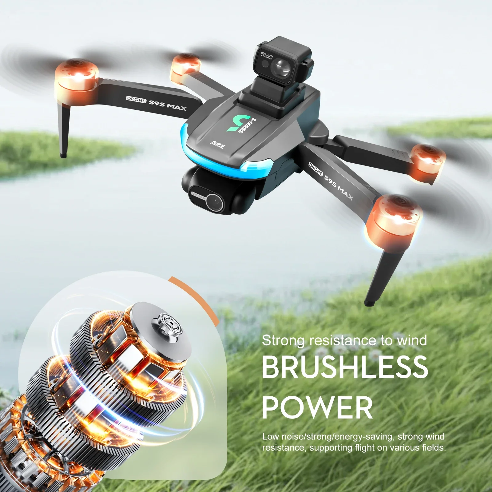 Drone MINI S9S MAX Baru 4K 2 S - Drone Racing Camera ulasan dan harga