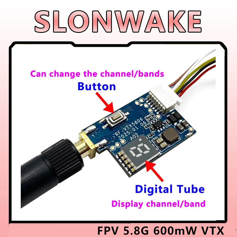 SLONWAKE 5.8G TS5823 PRO Mini  - Drone Racing Transmitter ulasan dan harga