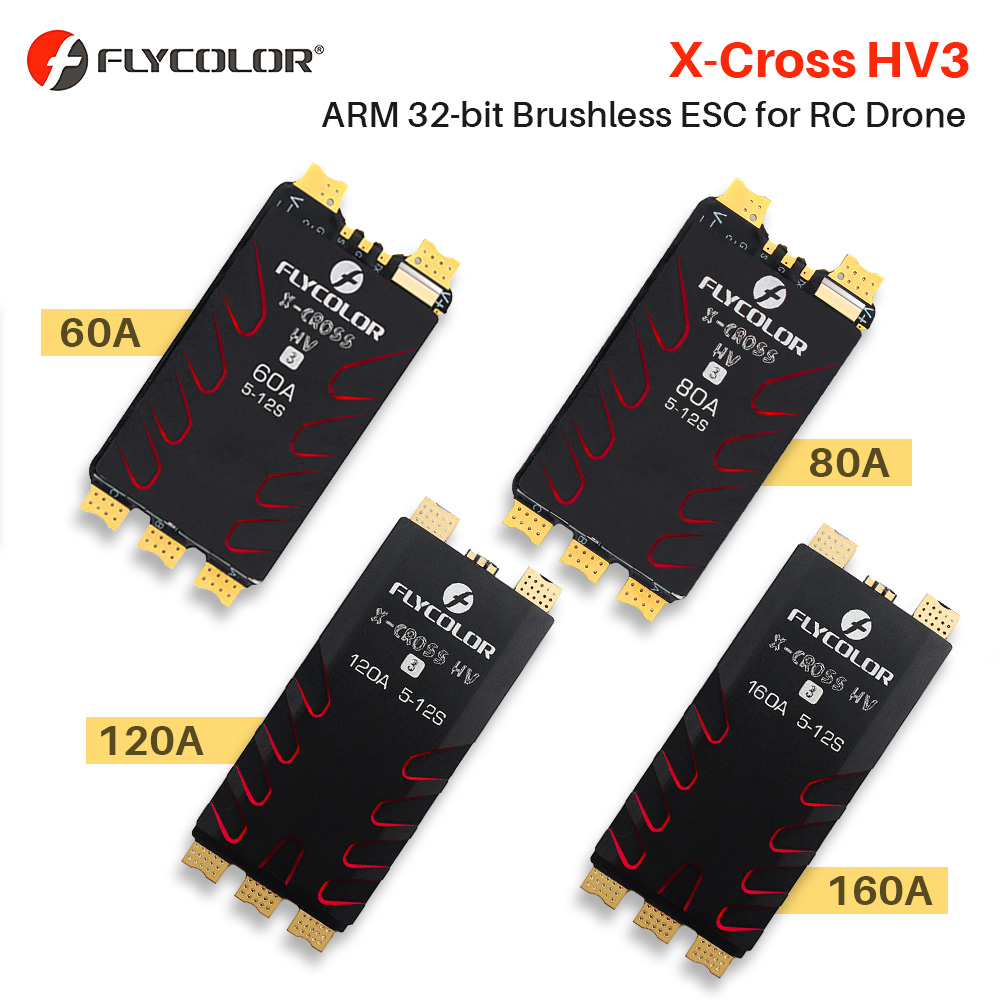 Flycolor Brushless ESC X-Cross - Drone Racing Battery ulasan dan harga